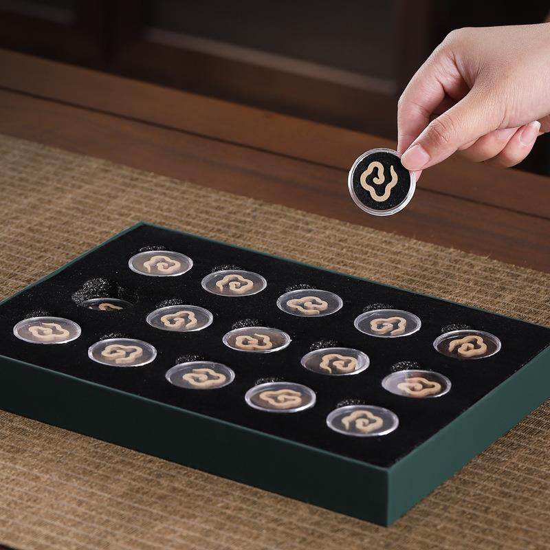 祥云无粘粉盘香60盘盒装直销鹅梨帐中香老山檀香芽庄沉香纯粉