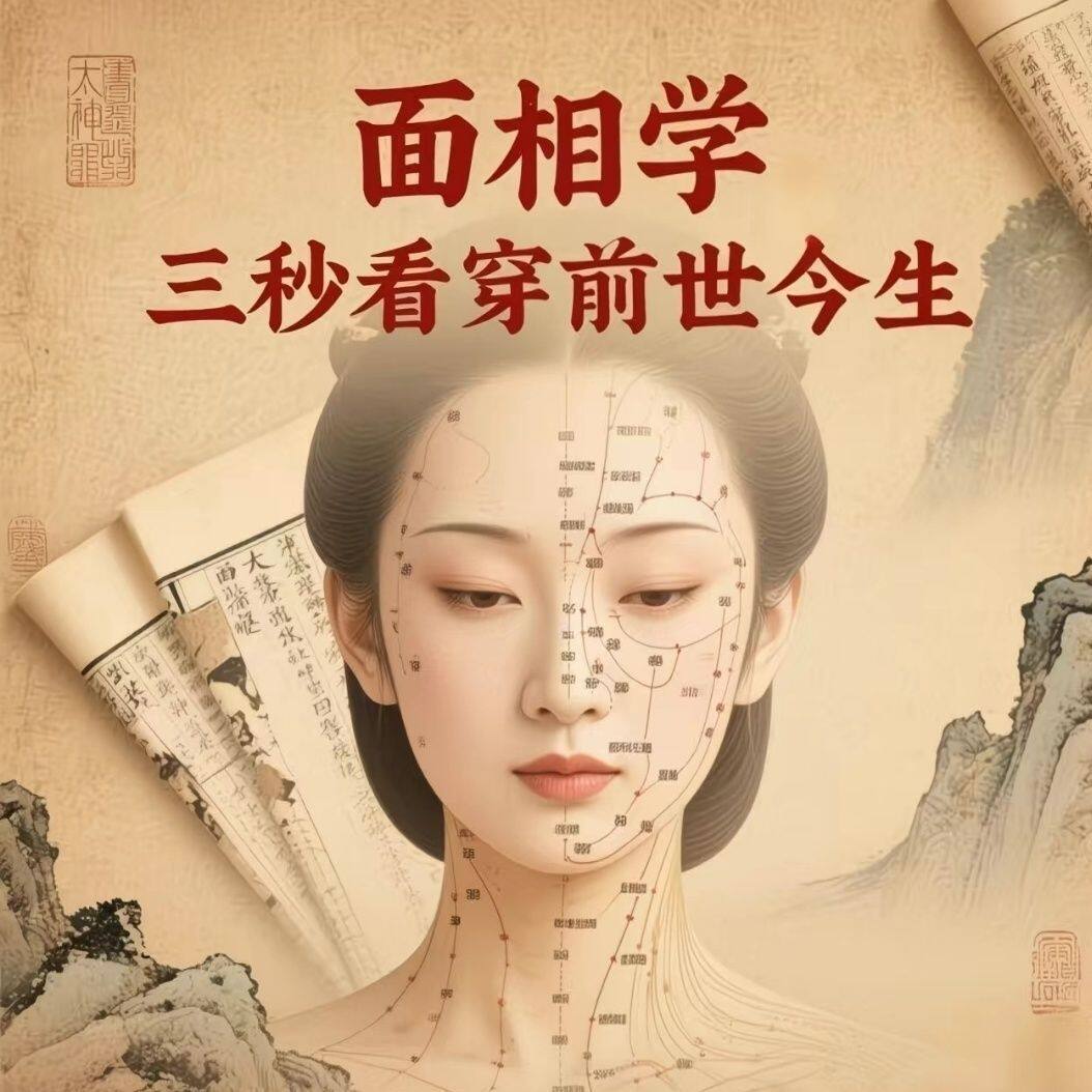 面相学视频56位真人剖析视频课程面相学全套网盘发货