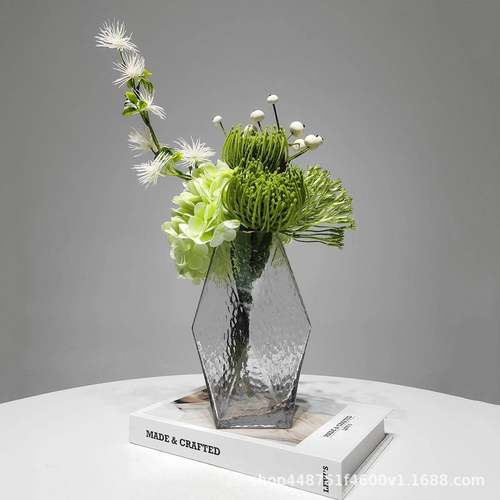 现代简约花瓶花器插花仿真花假花整体套装桌面餐桌酒店样板房摆件