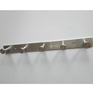 不锈钢浴室房间实心衣钩345678910钩门后挂墙挂衣钩挂钩304不锈钢