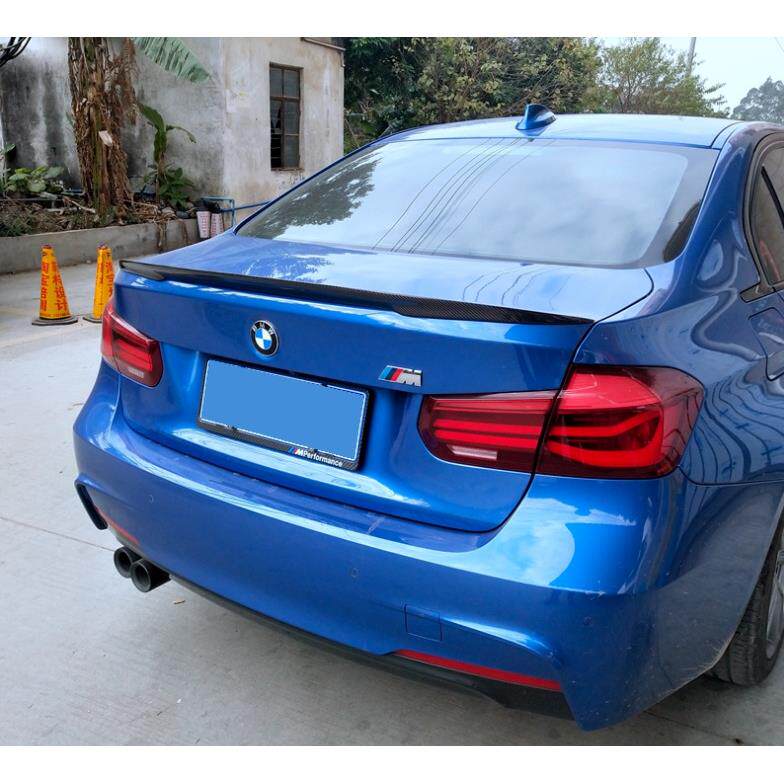 适用宝马3系F30F35320i320li325lii改装P款碳纤维压尾翼顶翼