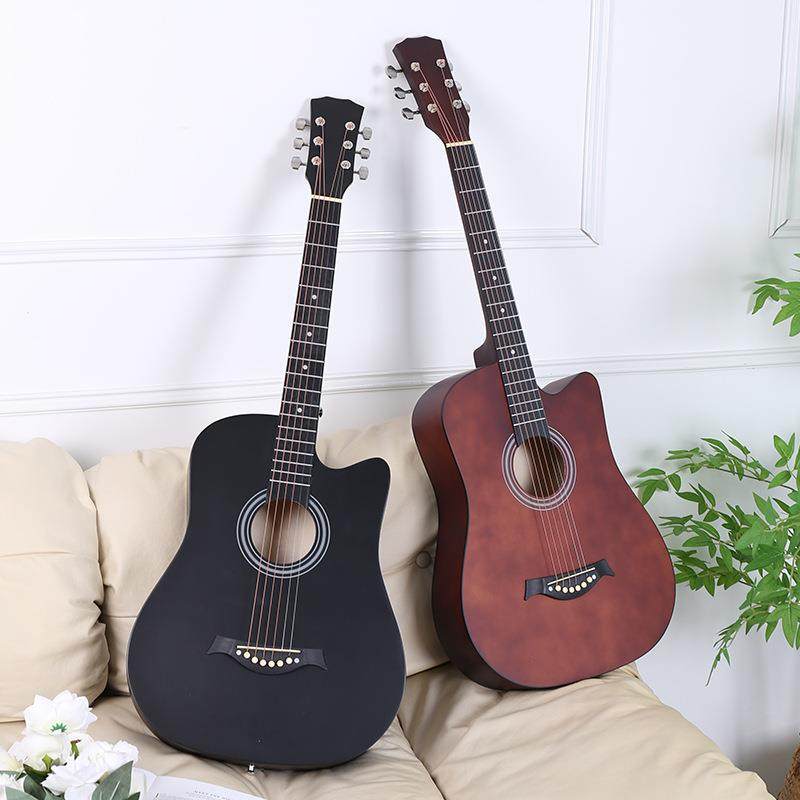 38寸民谣木吉他初学男女学生新手旅行吉他入门乐器可定牌