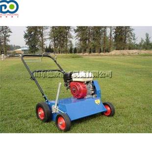 手推式汽油草坪打孔机草地土壤板结通气设备园林绿化养护机械