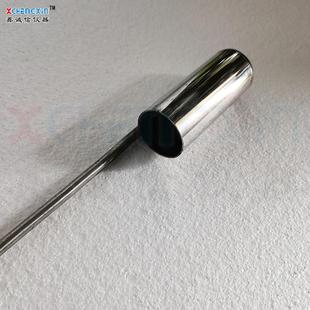 长柄液体取样勺304不锈钢拉丝杯小口径分样器液体便携式转移容器