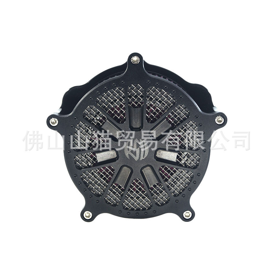 适用哈雷RSD改装空滤883120048软尾戴娜路王滑翔大流量空气滤清器