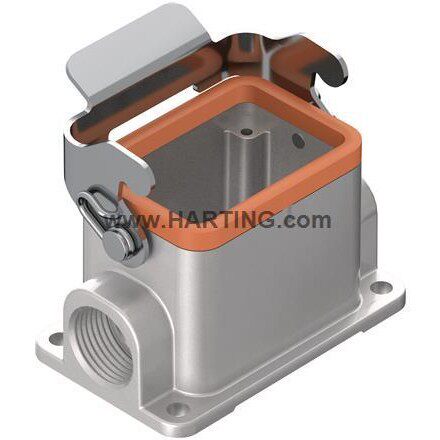 Harting浩亭19628061291HanHighTemp6B-asg1-LB-M20安装底座