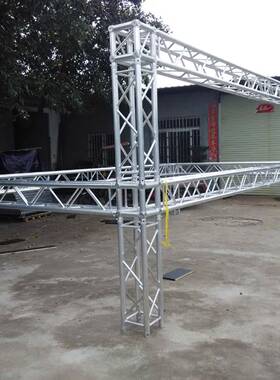 广东工厂舞台背景桁架热镀锌方管广告行架20X20户外婚庆展铝