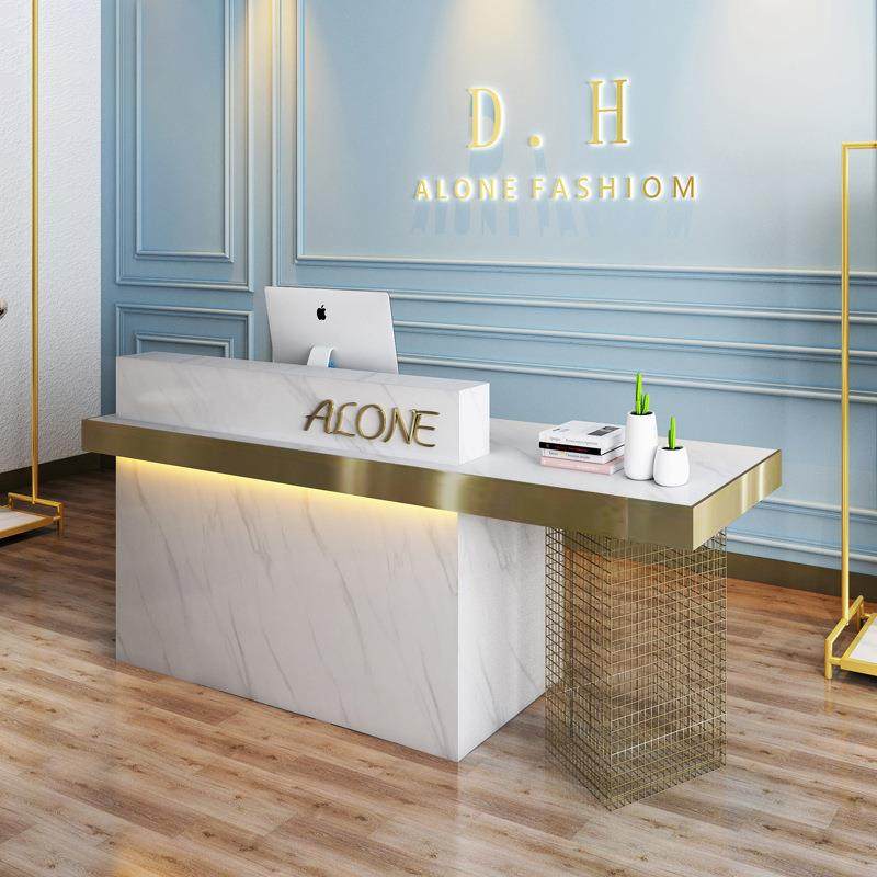 简约现代商用网红收银台店铺小型前台便利店服装店吧台桌收银柜台,纺织面料/辅料/配套,纺织机械配件,淘宝优惠券,粉丝福利购,淘宝优惠卷