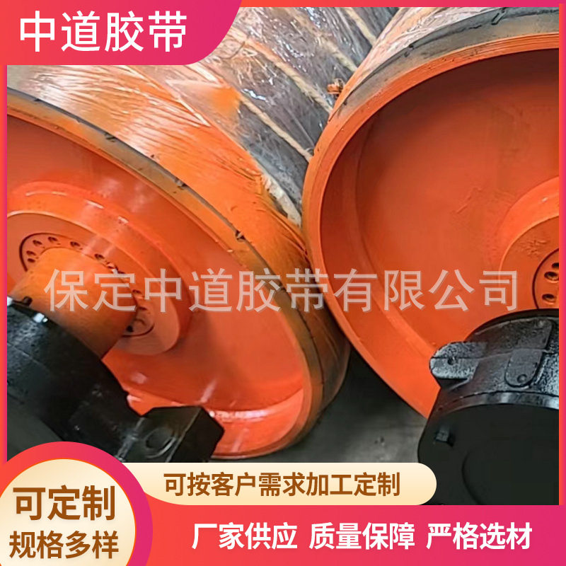 各种型号传动改向滚筒无动力输送机流水线滚筒压带轮传送配件批发
