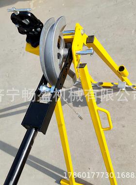 现货镀锌管冷弯机煨管管子弯曲折弯英式屈喉机SWG32弯管机