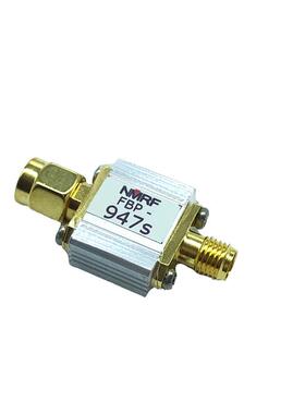 专用SAW带通滤波器947S(935-960)MHzGSM90025MHz带宽，SMA接