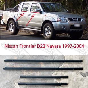 FRONTIERD22NAVARA1997 2004车门外压条车门玻璃外挡水条