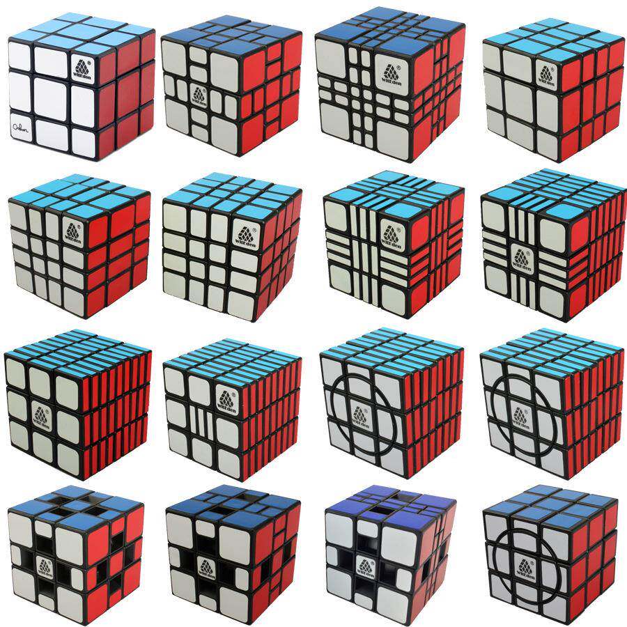 智力乐园奥斯卡三阶混元魔方3X34X4混元增强虫洞338/339路障