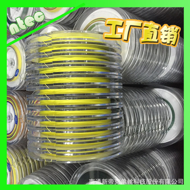 8编大力马荧光黄墨绿1000米10连盘PE编织线