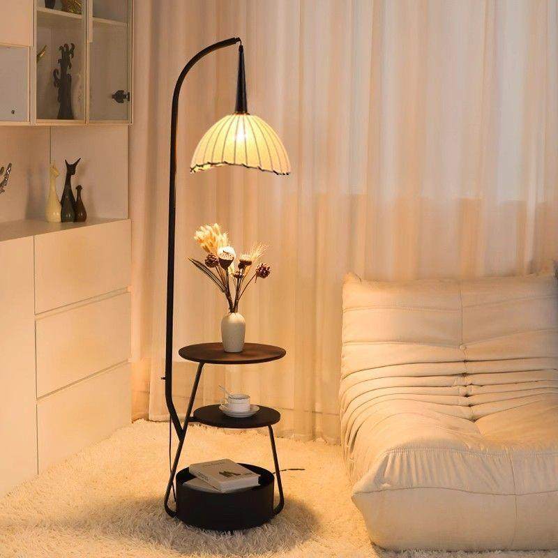 落地灯客厅沙发边几中古法式美式复古床头置物架一体卧室立式台灯,机械设备,其他机械设备,淘宝优惠券,粉丝福利购,淘宝优惠卷