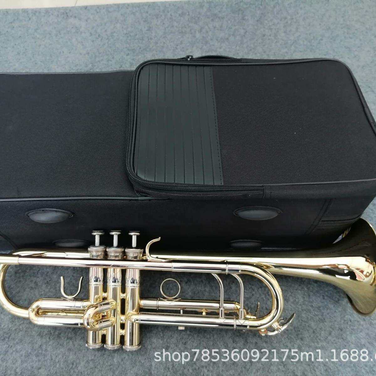 演奏型圣迪高级小号乐器 降B调小号乐器独奏铜管音乐调音华彩