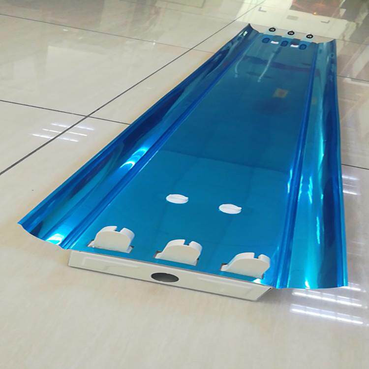 厂家直供 工程灯具 三管荧光灯 T8镜面铝支架 日光灯架 LED灯线条