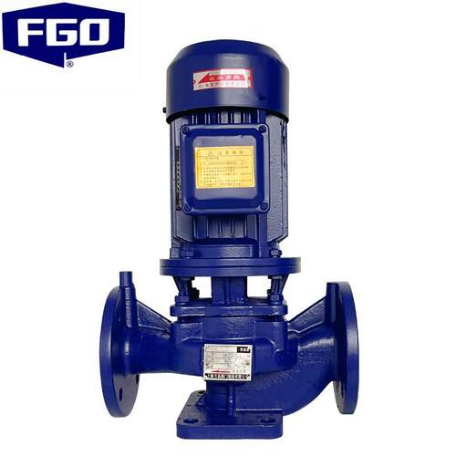 FGO水泵管道离心泵ISG立式管道泵2900转380V单级离心泵50口径