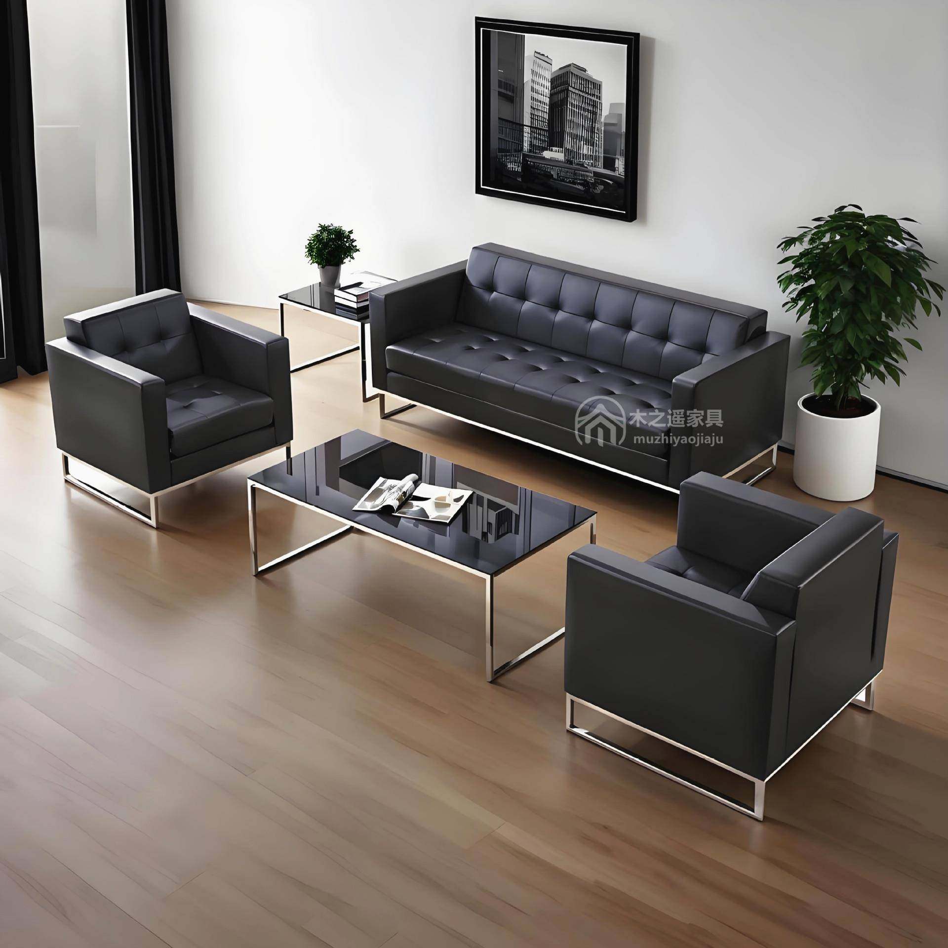 经典商务办公沙发茶几组合真皮黑色会客区贵宾接待室公司三人位,畜牧/养殖物资,畜牧/养殖器械,淘宝优惠券,粉丝福利购,淘宝优惠卷