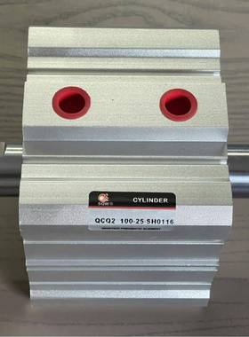 新益SQW空心杆气缸QCQ2-100-25(XZ)QCDQ2W100-25-G