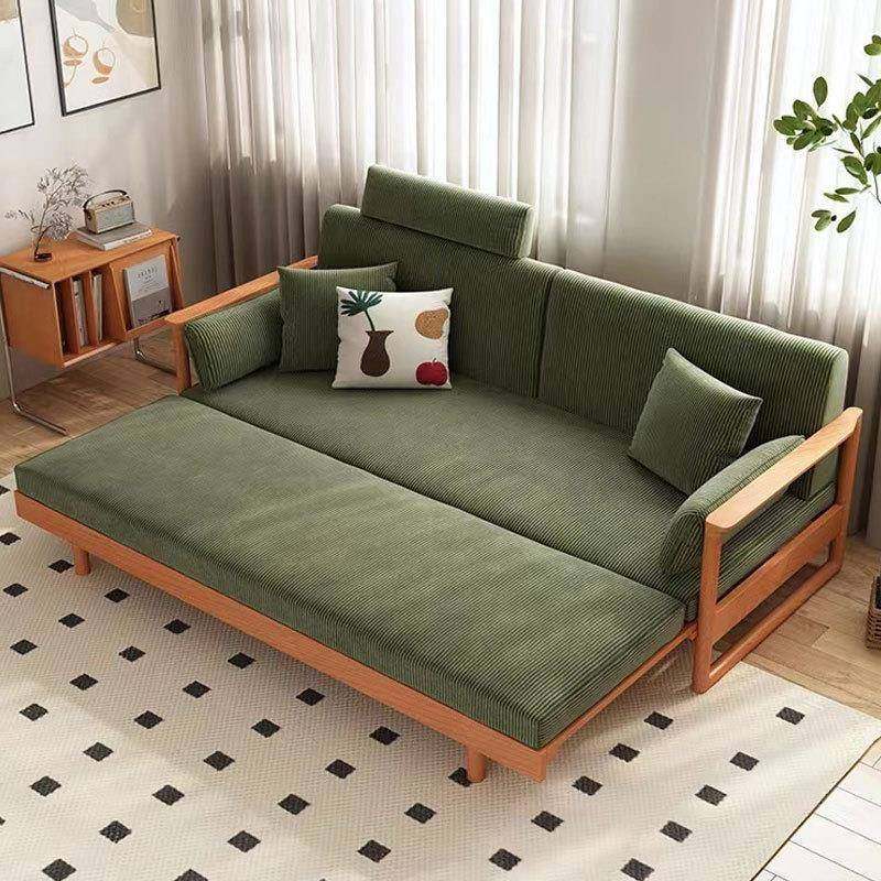 北欧日式实木樱桃木沙发床折叠两用简约现代多功能伸缩床原木沙发,纺织面料/辅料/配套,纺织机械配件,淘宝优惠券,粉丝福利购,淘宝优惠卷