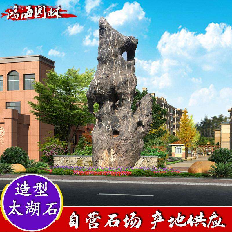 园林景观石太湖石奇石摆件校园文化石太湖石原石太湖石