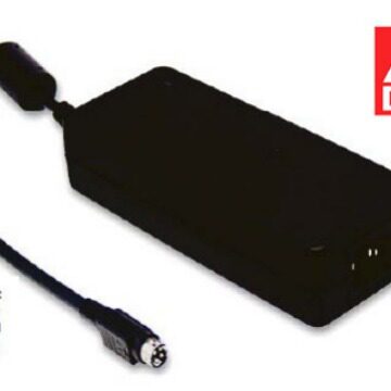 明纬电源适配器GST160A20-R7B 160W 20V8A 企业级 3插 能效VI级