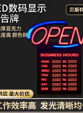 欧美CEUL丝印灯箱手写LED数码灯箱LED数码显示广告招牌款式多样
