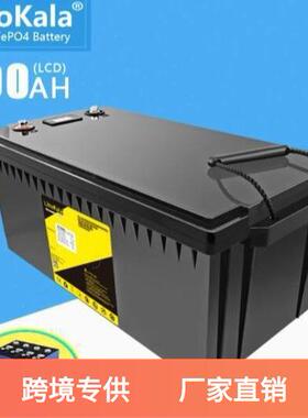 LiitoKala24V200AhLiFePo4储能电池用于房车户外露营储能电源