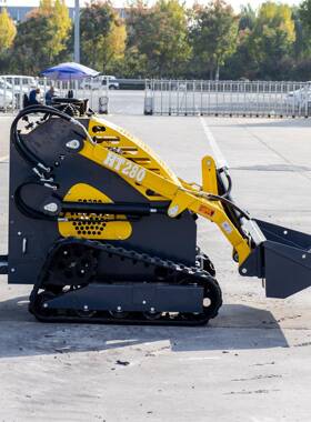 出口履带式HT280滑移装载机农场家用柴油站立式多功能装卸滑移机