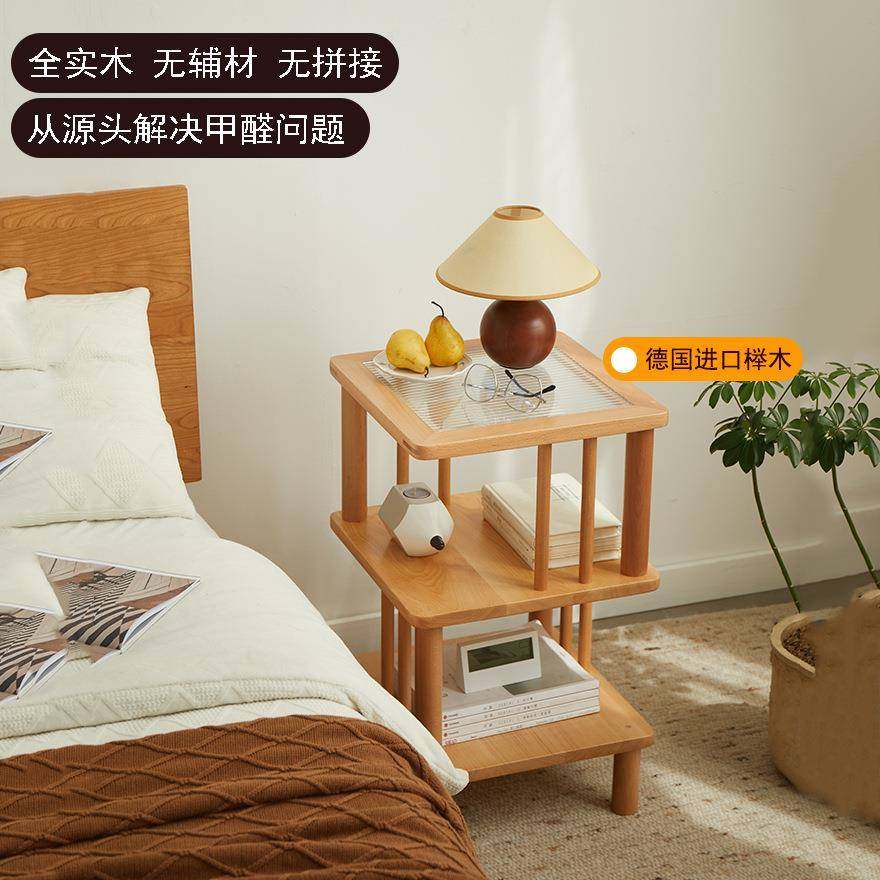 床头多层落地边几置物架全实木客厅迷你小茶几沙发旁简约储物边桌,节庆用品/礼品,新娘配件,淘宝优惠券,粉丝福利购,淘宝优惠卷