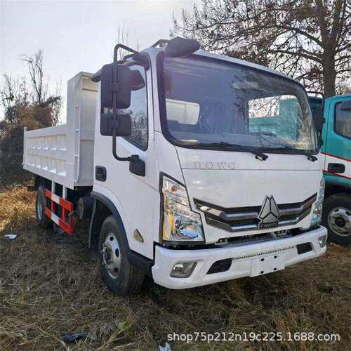 出口重汽豪沃4*2自卸车5吨小型翻斗车渣土清运自卸车