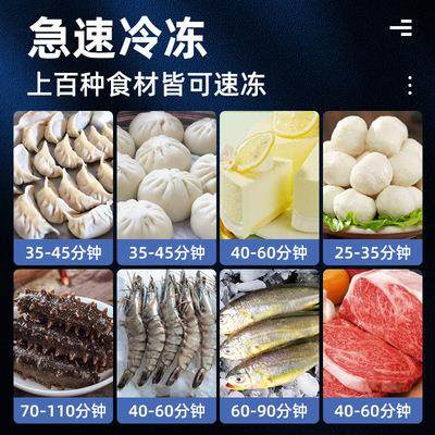 商用速冻柜急海冻冰箱包子饺子急冻柜下零54度21783速冻速冻机冻