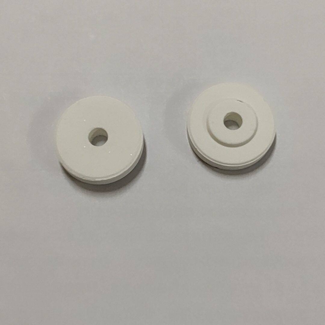 管型电阻用耐高温高频陶瓷垫片28MM*9*6闷盖堵头绝缘瓷片