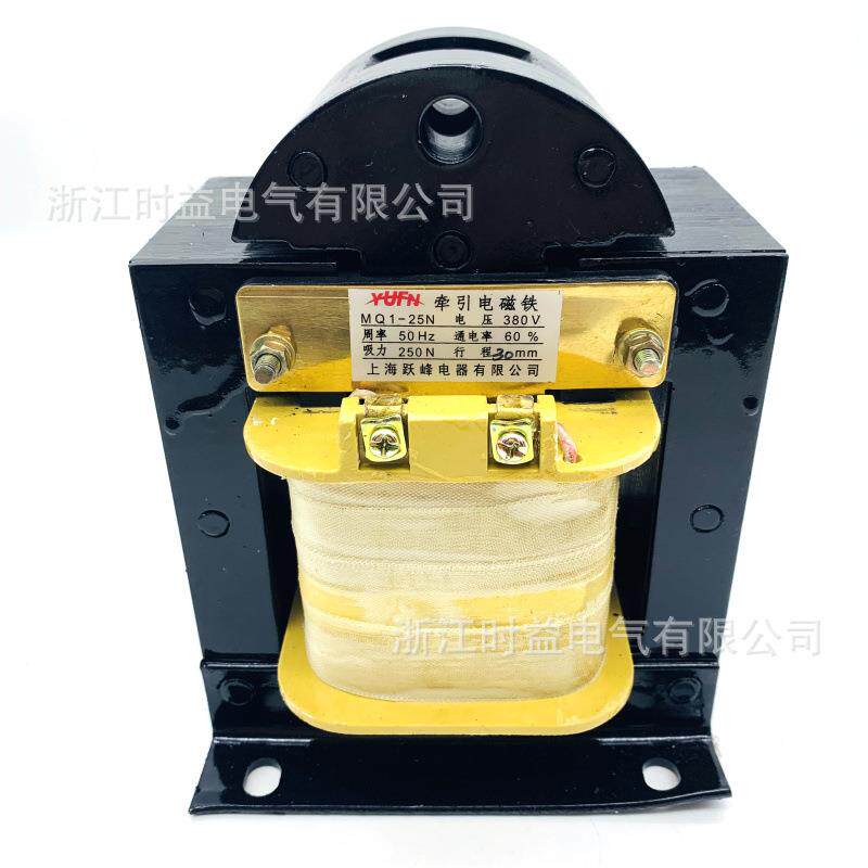 线MQ1Q-25N M1-TAL511推拉式交铜流5牵引电磁铁吸力250N 380V