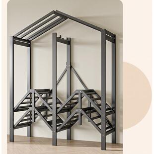 全卧钢架免安简装衣柜家用室出租屋加易粗加固加厚收纳衣橱挂HYL