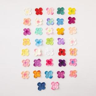 仿真绣球花瓣cm花片仿真花片花025假花片绢布绣球片花瓣d材iy料5