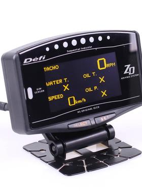 D功EFIA汽dvancZD液晶车DefiAdv速仪表十合一多能车改装彩色DeEFI