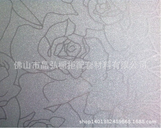 供应晶钢门贴膜橱柜碳光膜晶钢门贴膜PVC贴膜橱柜防水膜材料配件