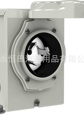 房车营地打孔易接线四芯50A自锁式充电桩50APowerBoxSS2-50