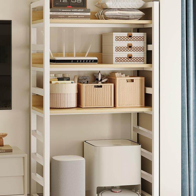 扫地机器人置物架落地客厅收纳架下面放饮水机垃圾桶阳台铁艺花架