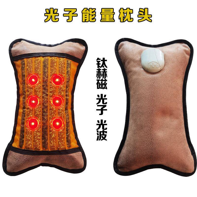 光子能量枕头水晶加热负离子太赫兹光波负离子枕头