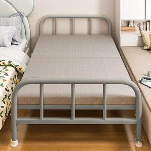 简易午休午睡折叠床单人床成人家用宿舍结实一米二小床加床铁床
