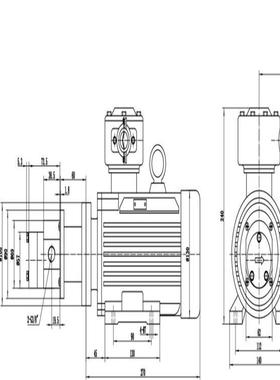 磁力齿轮泵型号:ZN422-MG415XK/AC380FB-2/550库号：M143769