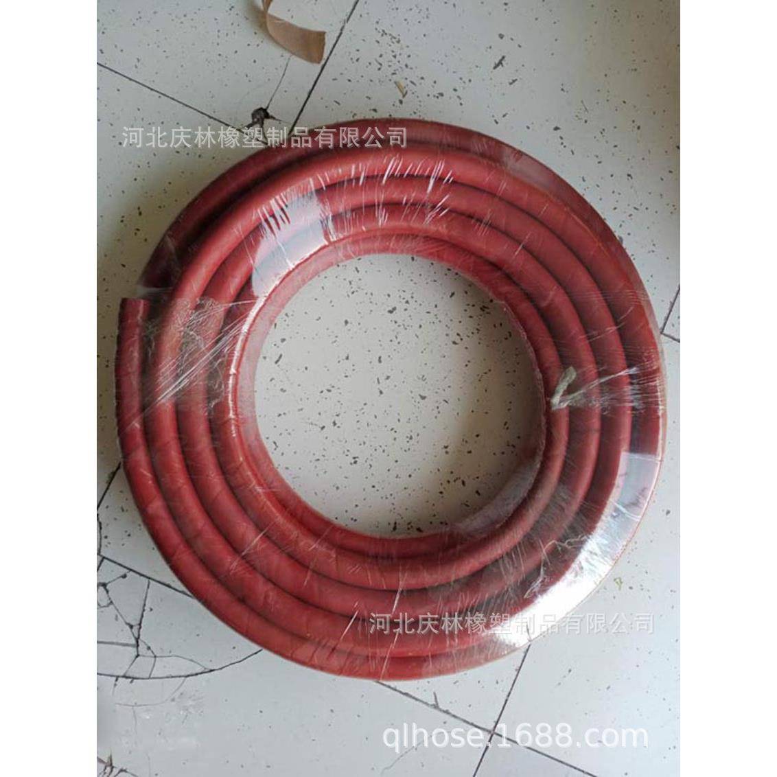 直销蒸汽夹布黑色红色耐高温耐油胶管回油管夹布胶管