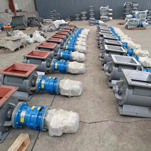 闭风器卸料器方口圆口星型卸料器结实耐用不锈钢刚性叶