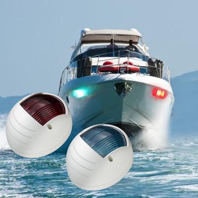 游艇灯船灯信号灯航行灯8/30VDC左右红绿舷灯钨丝灯1W