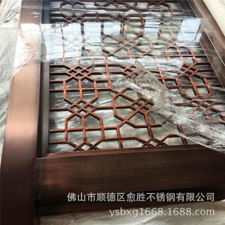 贵阳六角形玫瑰金不锈钢管拼接花格各种大型拼接玫瑰金屏风隔断