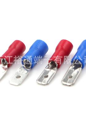 MDD187插片4.8mm公预绝缘端子环保接插件22-14AWG1000只/包