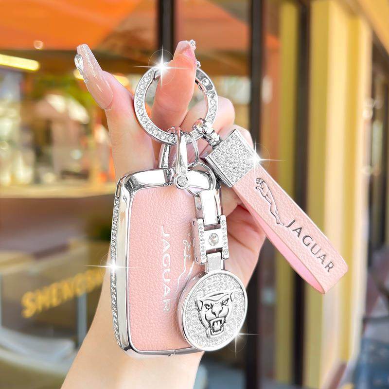 适用捷豹XFL车钥匙套XEL/FPACE/XJL包FTYPE/epace/ipace/xe壳扣女